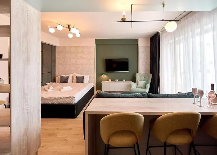 דירה Vogue Sunrise View - Jacuzzi And Sauna Infinity Năvodari