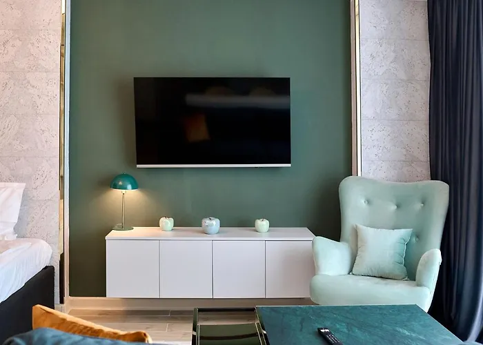 דירה Vogue Sunrise View - Jacuzzi And Sauna Infinity Năvodari