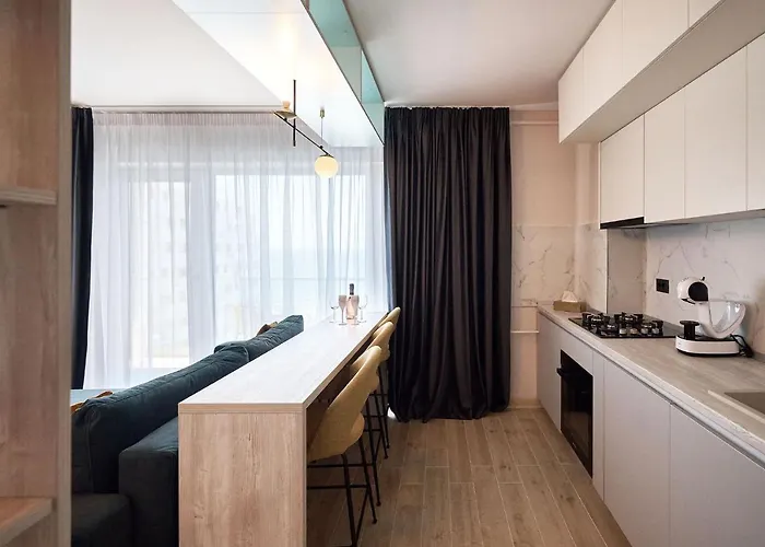 Vogue Sunrise View - Jacuzzi And Sauna Infinity דירה